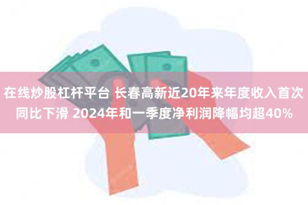 在线炒股杠杆平台 长春高新近20年来年度收入首次同比下滑 2024年和一季度净利润降幅均超40%